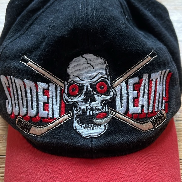 Vintage Don Cherry Hat / Valcro / Sudden Death Hockey / 90s - Picture 3 of 8